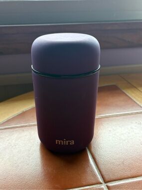 Purple thermos